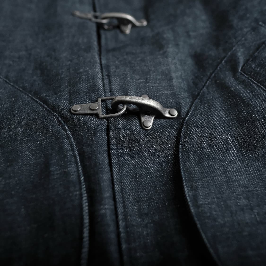 제라도 데님 후크 후디드 파카 코트 L(100-103)사이즈 상품이미지5