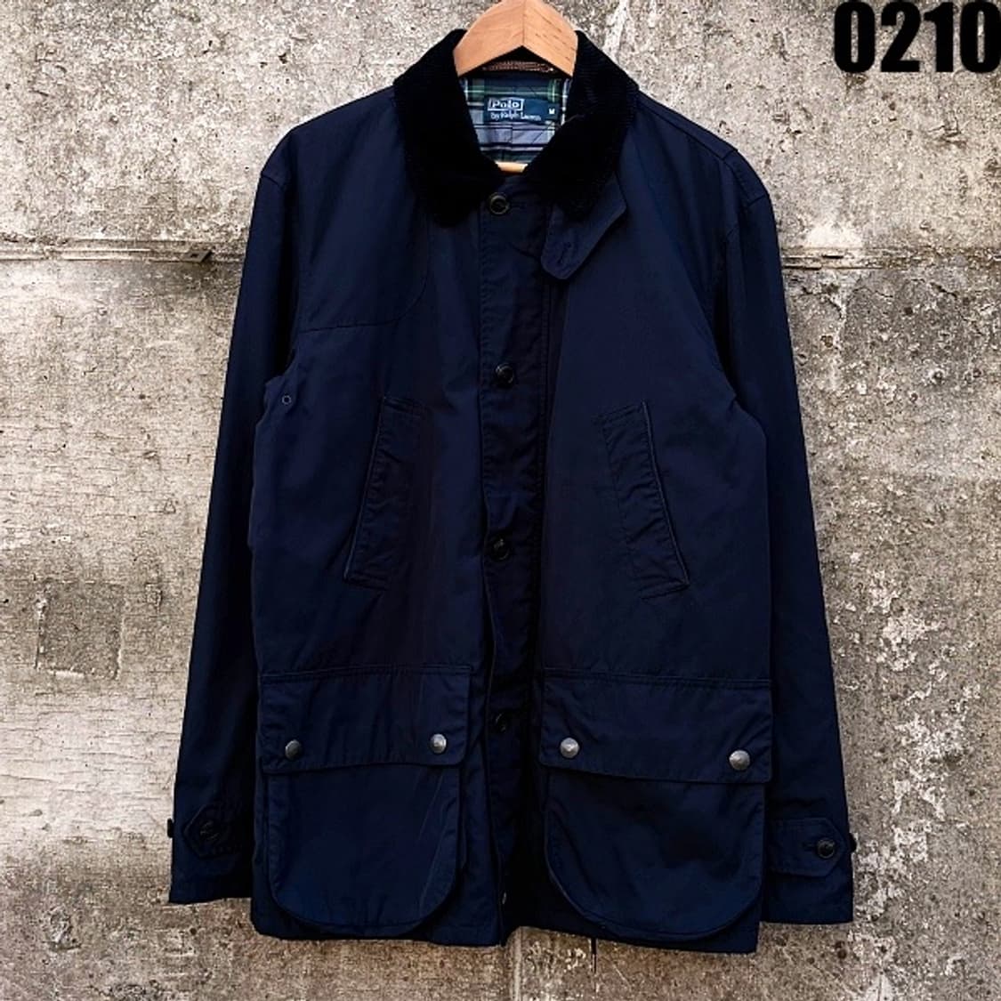 폴로 랄프로렌 퀼팅 집업 자켓 M 0210 상품이미지1