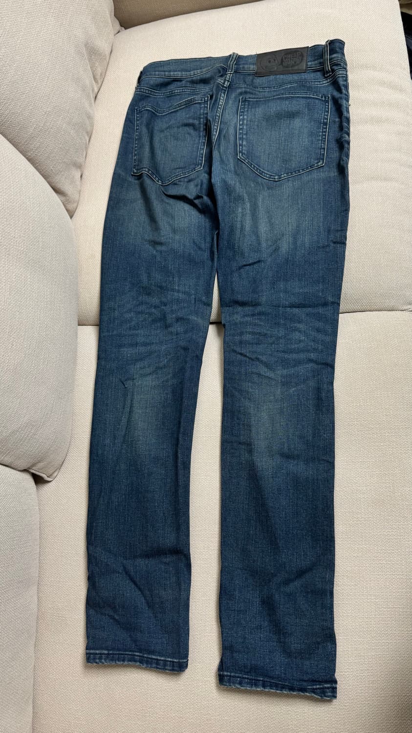 칩먼데이 스키니진 3벌 일괄 허리32인치  상품이미지5