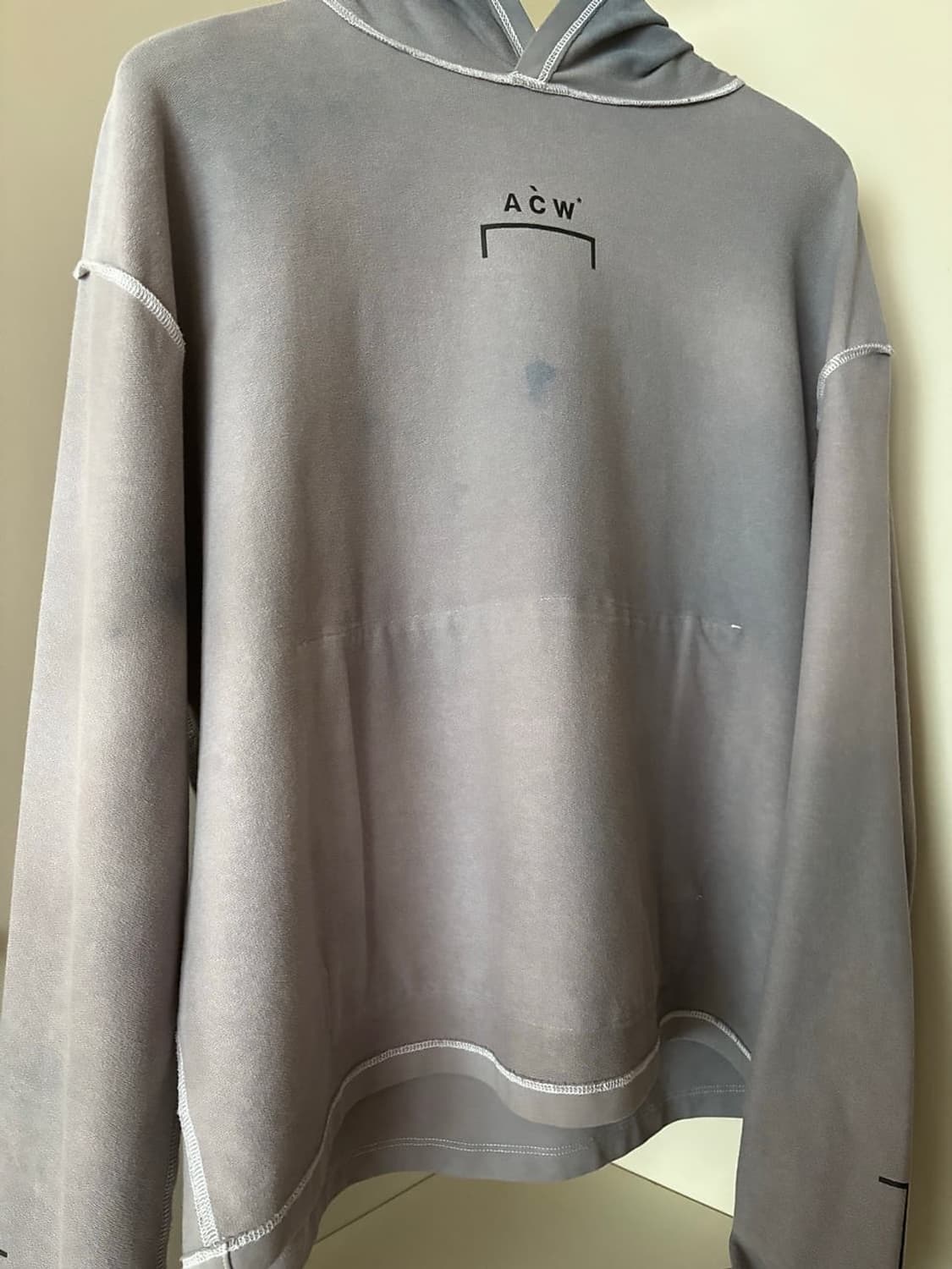 새상품 어콜드월 초판 리버서블 후드 상품이미지2