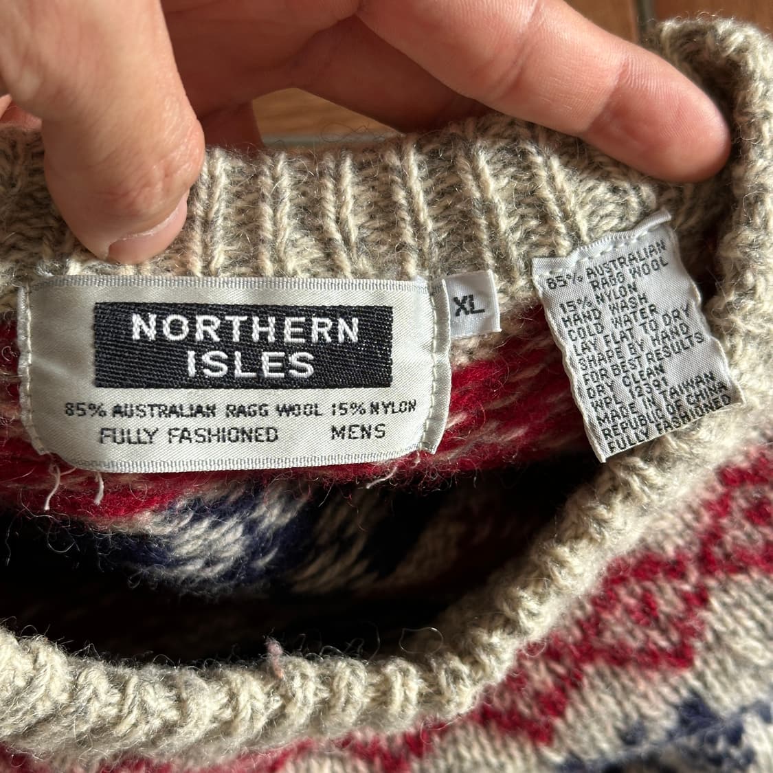 Northen Isle Australian fair-isle knit 상품이미지6