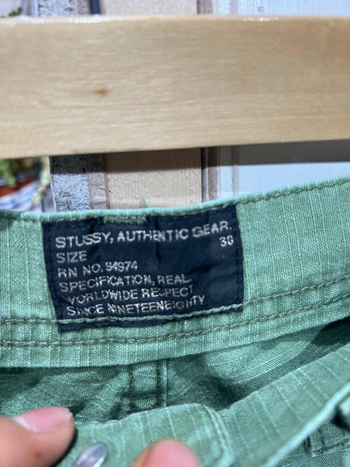 Stussy 스투시 투포켓 퍼티그 팬츠 상품이미지4