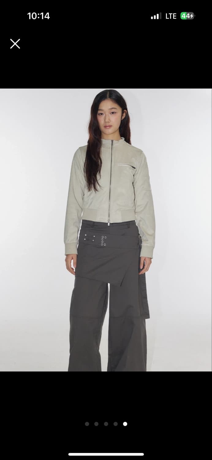 Place Studio 스웨이드 하이넥 자켓 상품이미지5