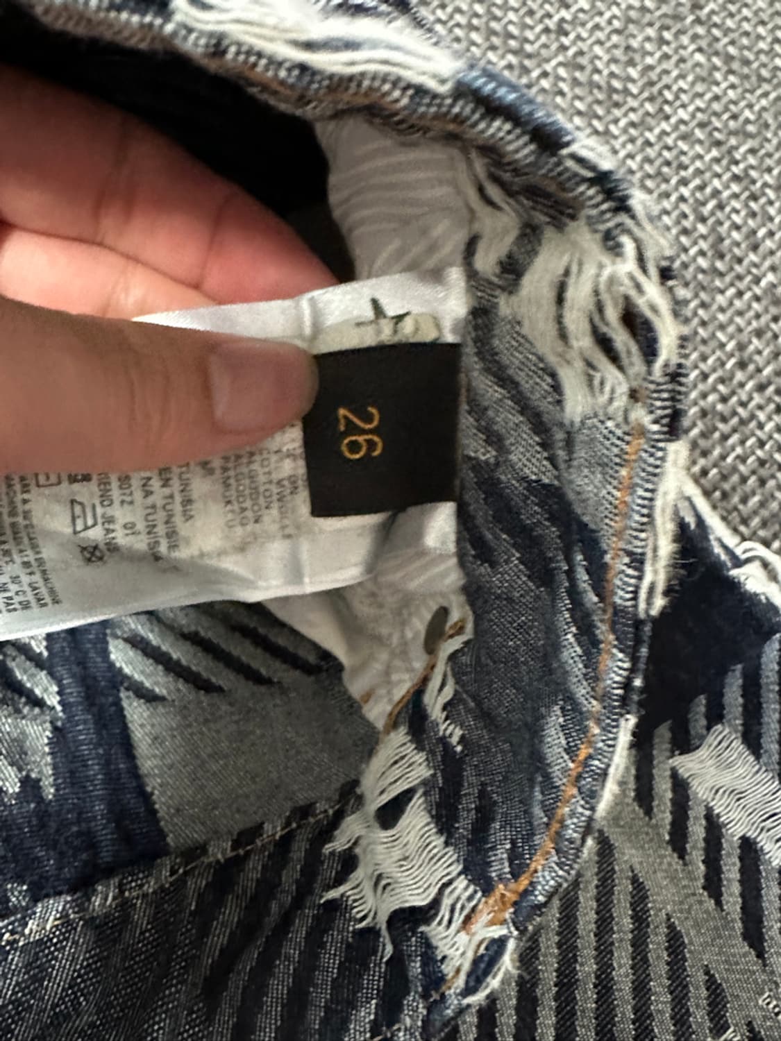 비비안 웨스트우드 패치워크 데님 상품이미지3