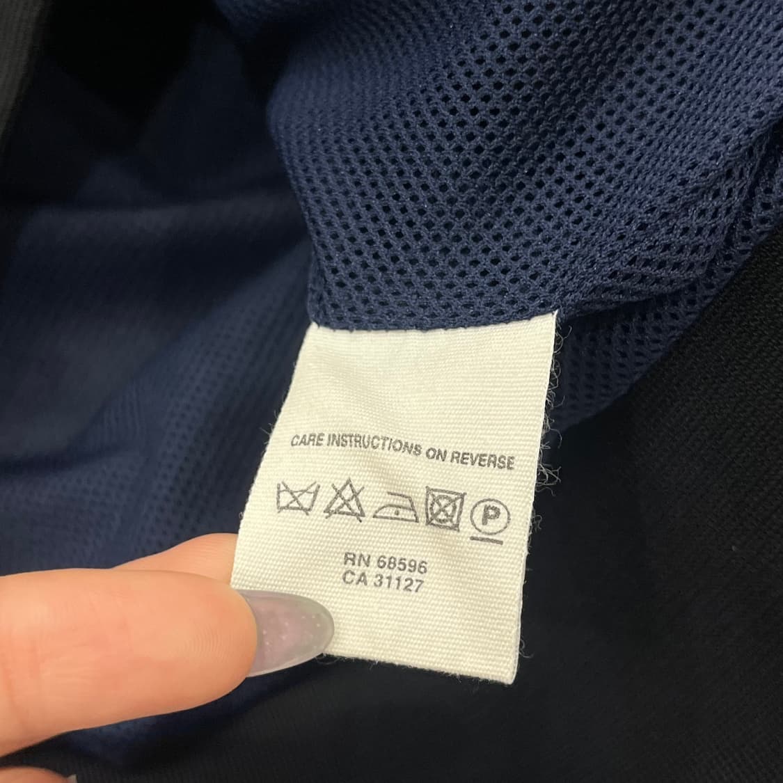 M DKNY 네이비 투웨이 블루종 자켓 상품이미지4