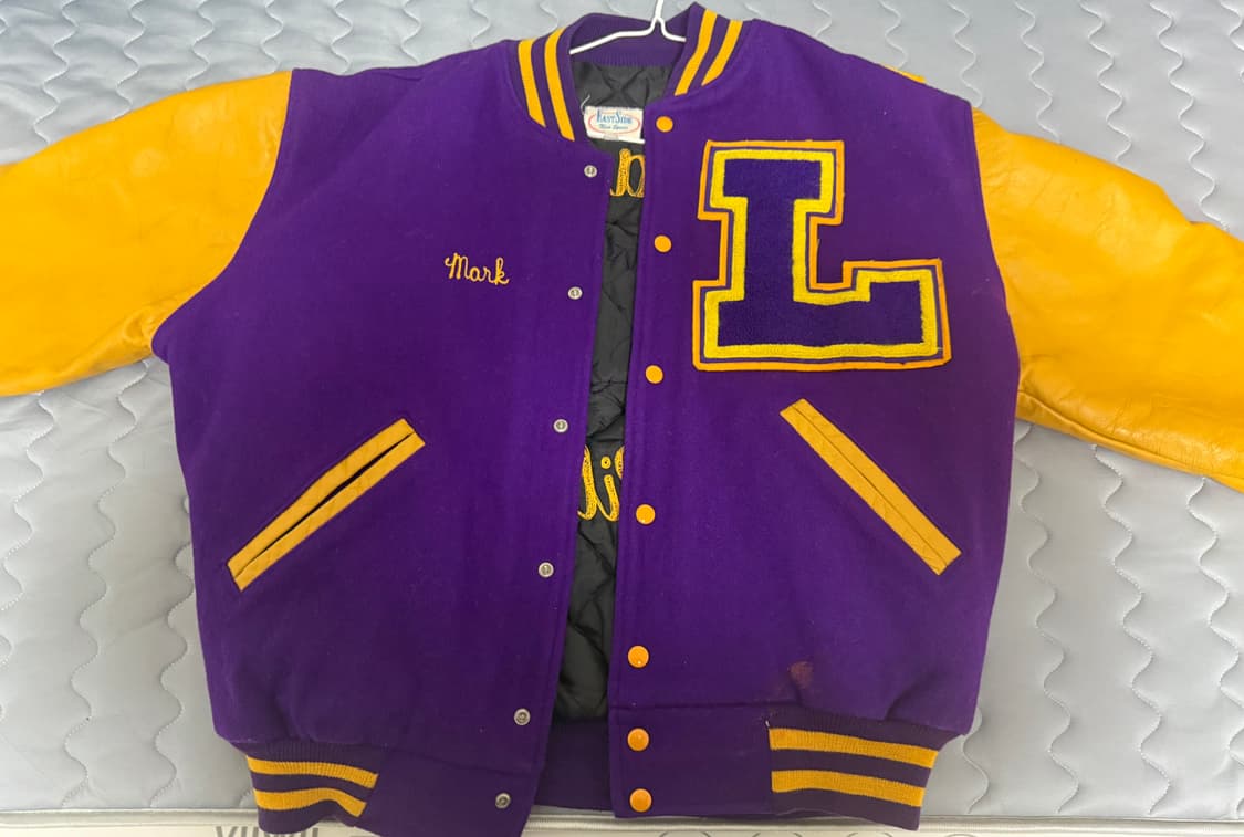 USA 바시티 소가죽자켓 상품이미지1