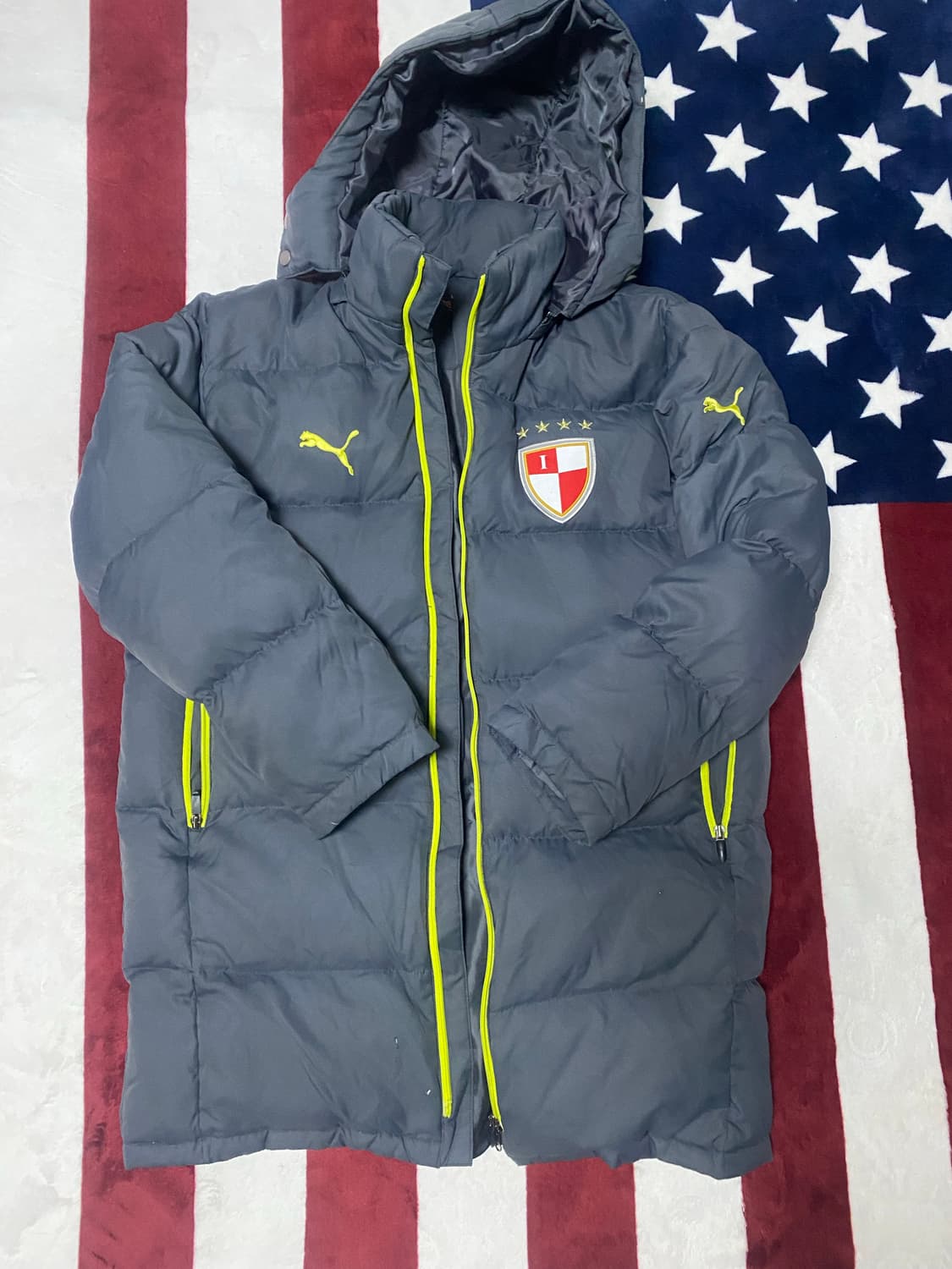 부산아이파크 2012 선수지급 푸마롱패딩 상품이미지1