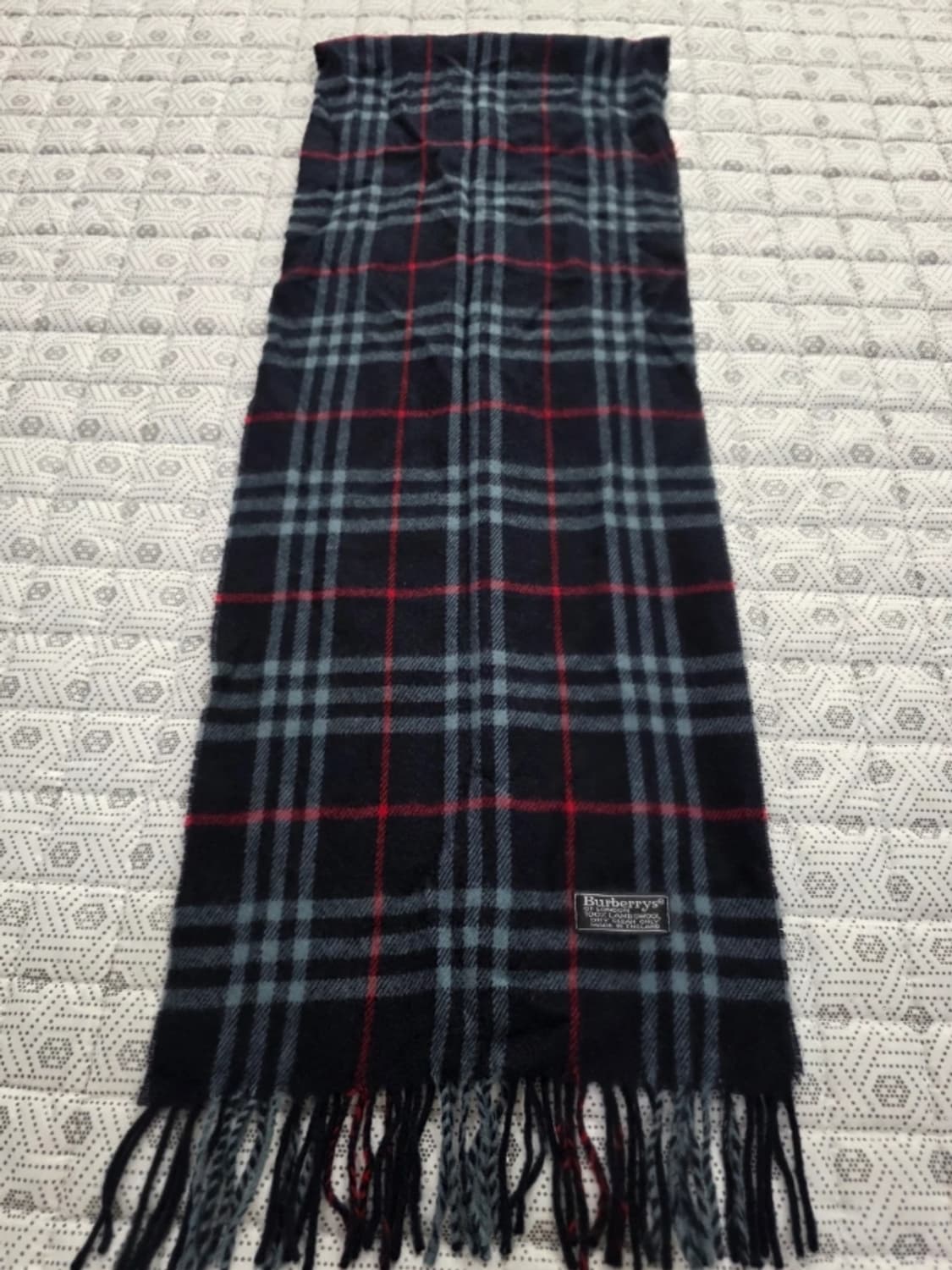 버버리 램스울 체크 머플러 상품이미지4