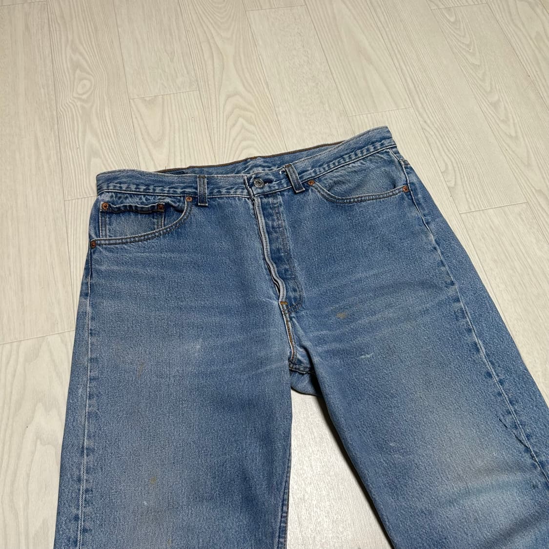 [38] 90s 빈티지 미판 리바이스501xx 중청 상품이미지2