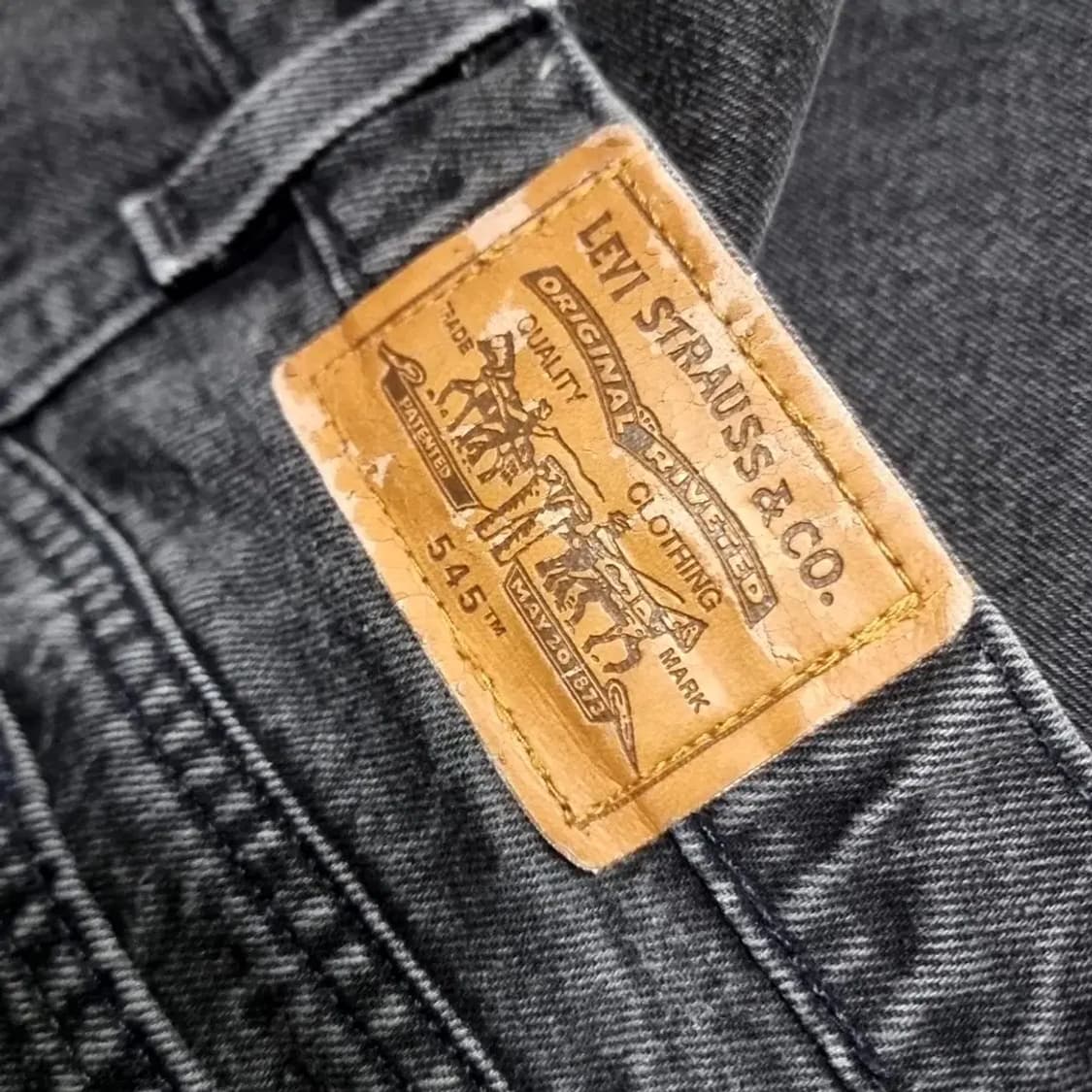 미제 리바이스 usa제조 545  빈티지 데님(36) 상품이미지5