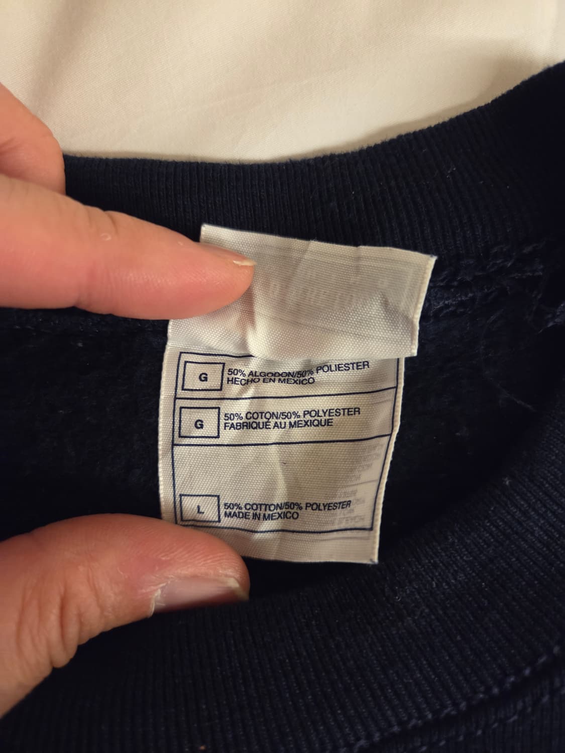 프루트오브더룸 90s 무지 라글란 맨투맨 상품이미지6