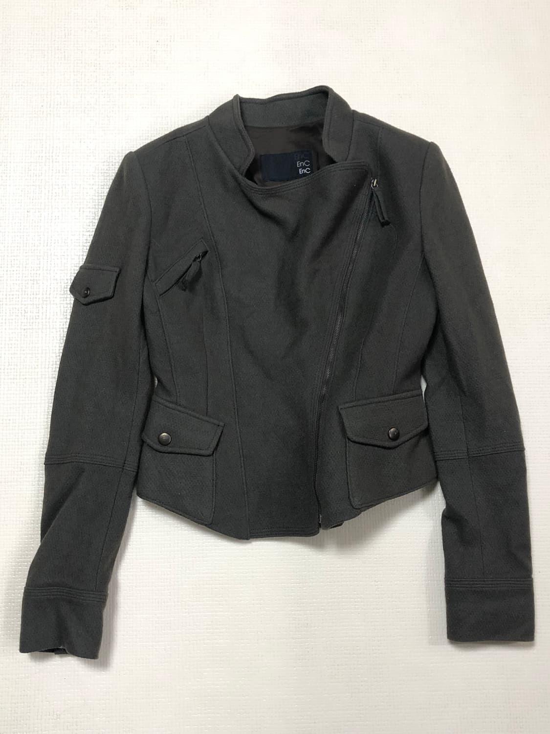 빈티지 다크브라운 펑크 자켓 상품이미지8