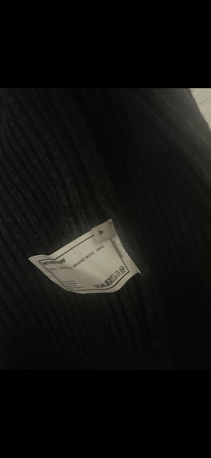 24시즌 인더로우풀집업니트 차콜그레이 4 상품이미지3