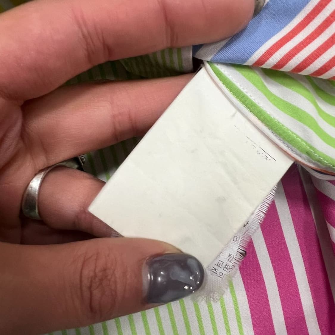 랄프로렌 스키니핏 스트라이프 셔츠 v0946 상품이미지6