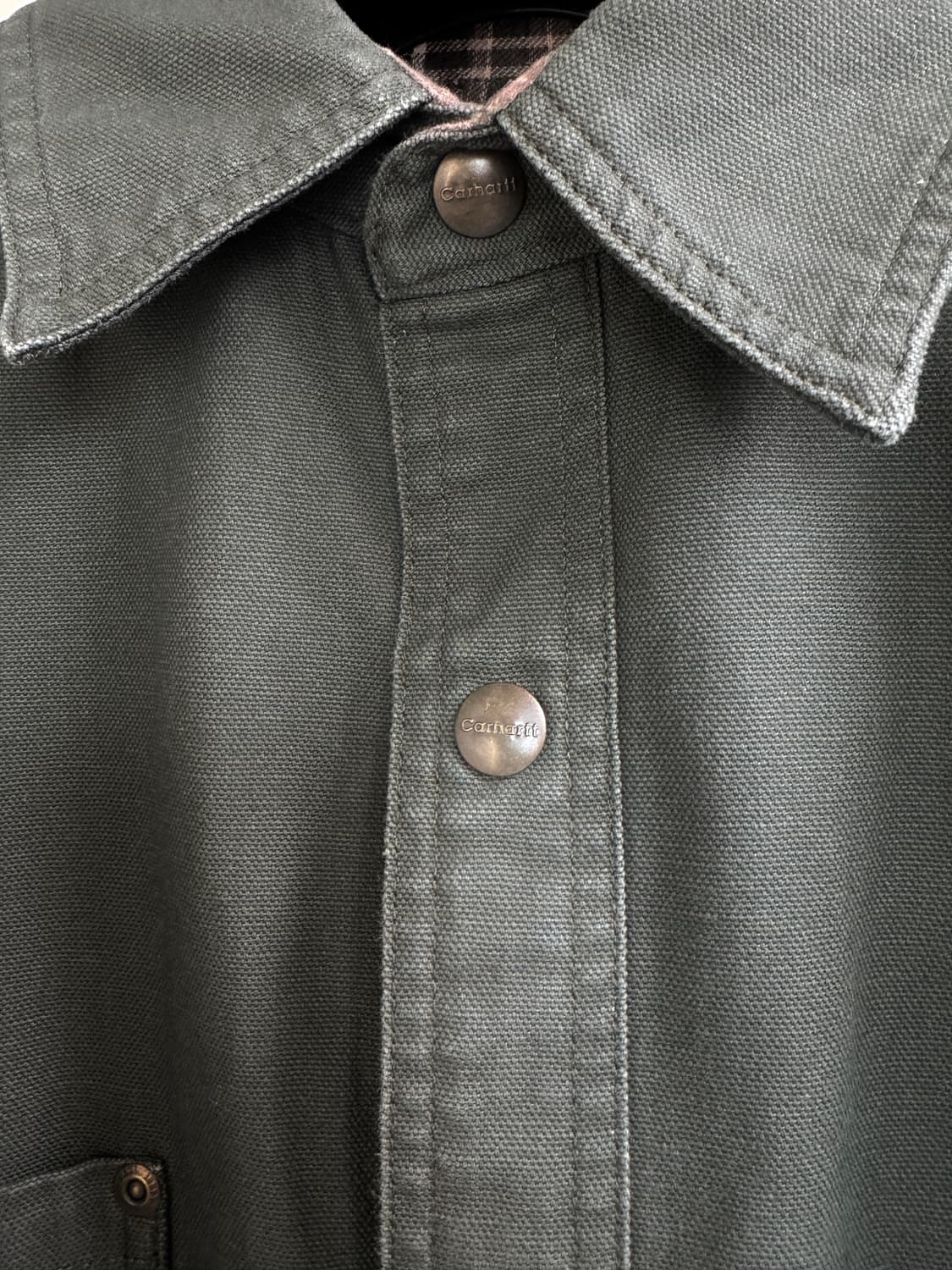 칼하트 자수 워크셔츠 /////워크자켓 디트로이트 산타페 더블니 상품이미지3