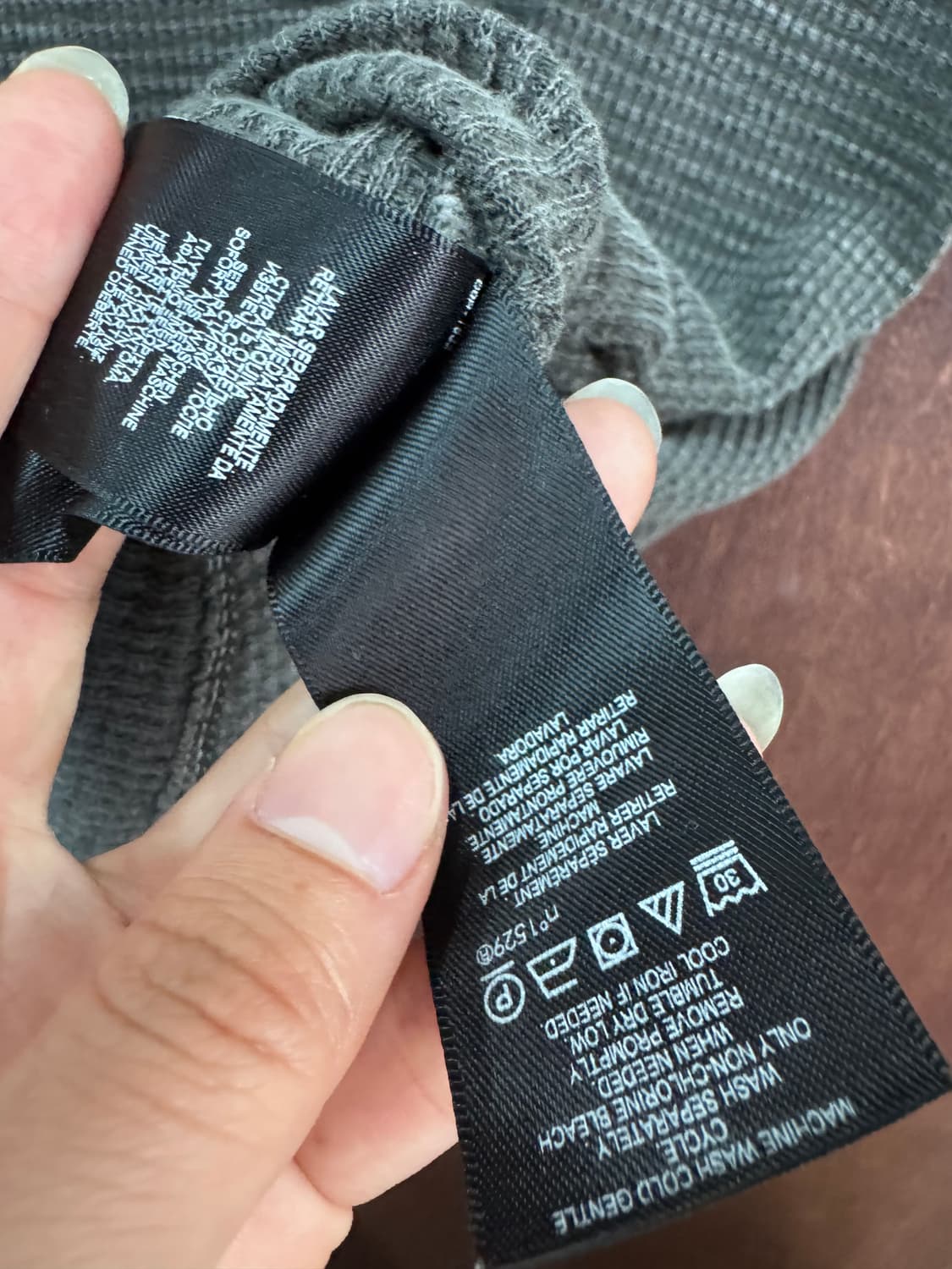 Double RL RALPH LAUREN 1993 헨리넥 와플 반팔티 상품이미지6