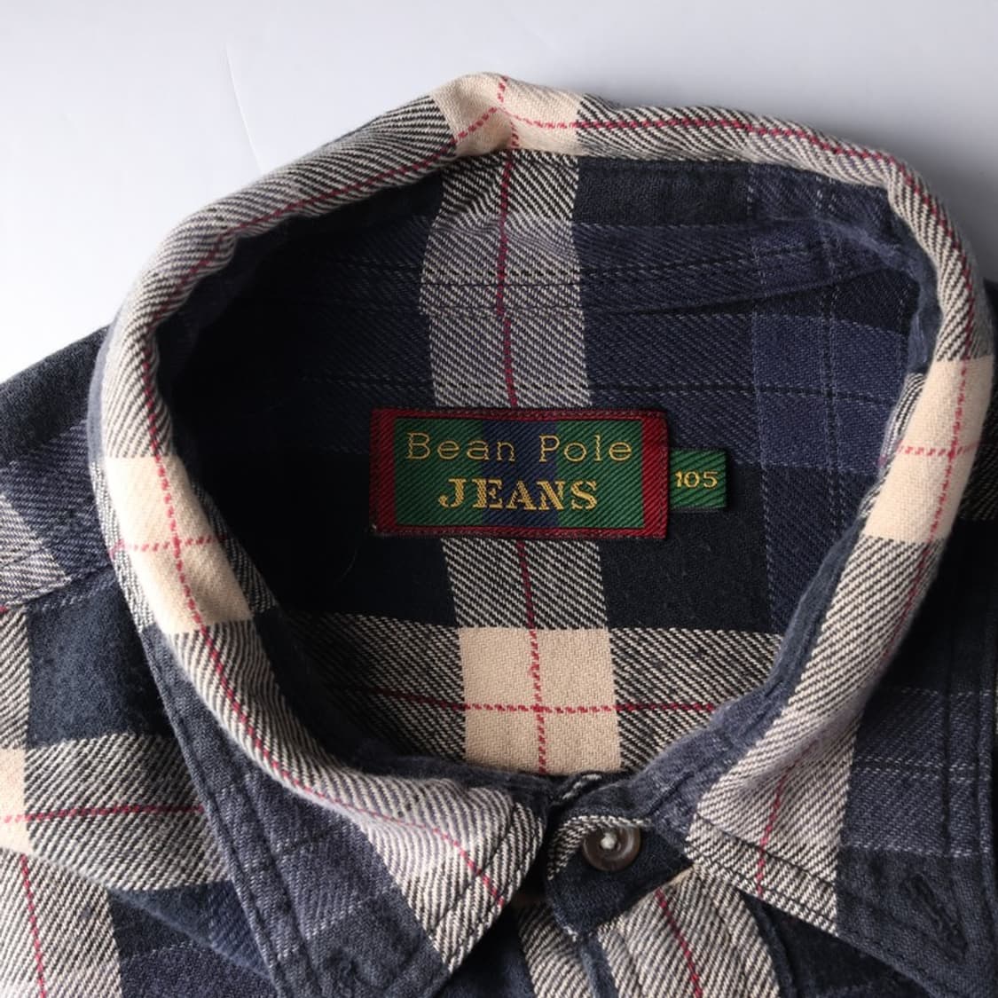 빈폴 진 클래식 타탄체크 셔츠 XL 상품이미지5