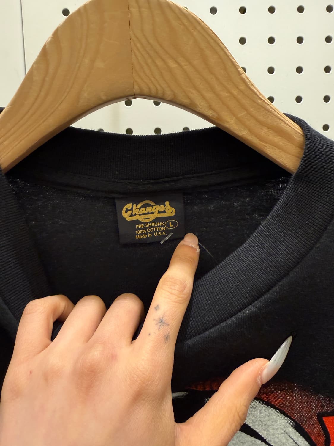 빈티지 토미에 프린팅 티셔츠 U1006 상품이미지5