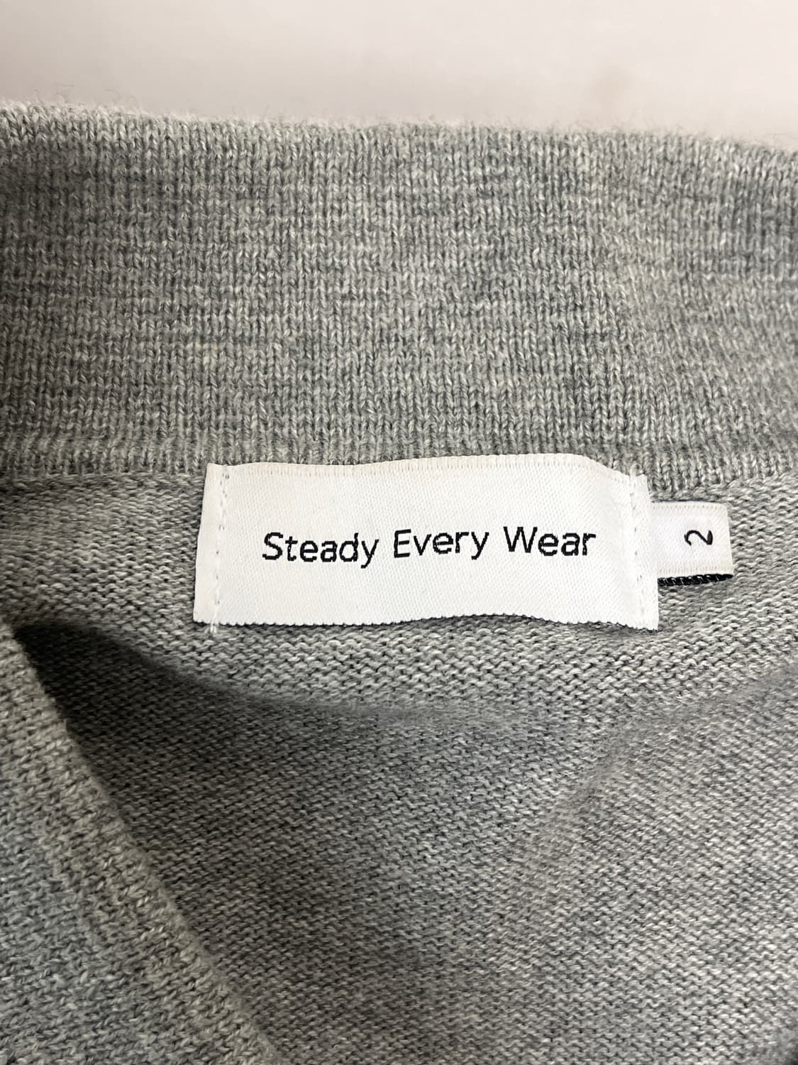 [2] 스테디에브리웨어 그레이 가디건 상품이미지4