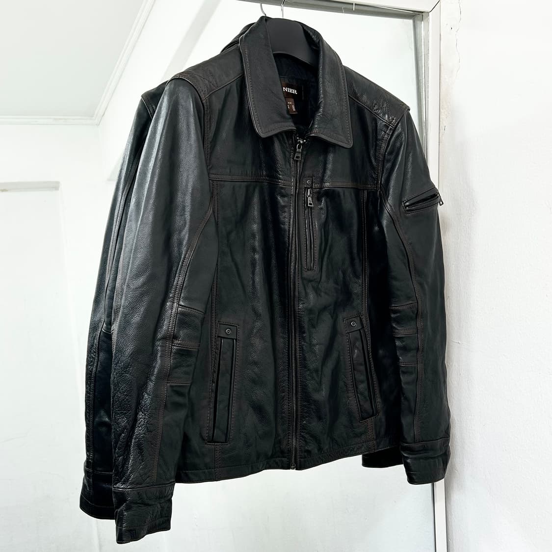 DANIER 소가죽 라이더 자켓 상품이미지4