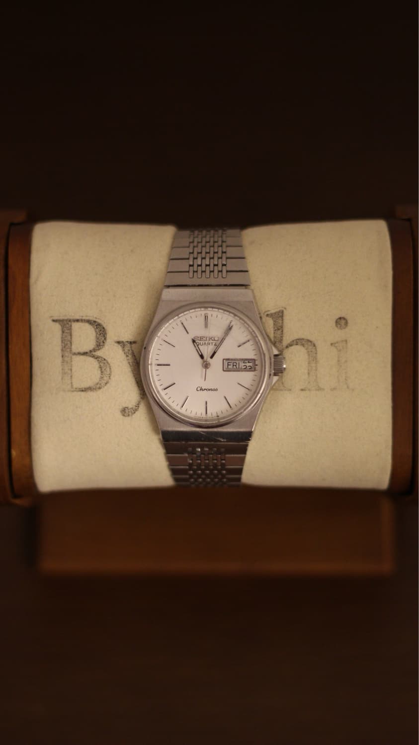 [Seiko] 세이코 크로노스데이데이트 스틸 워치 (B급) 상품이미지2