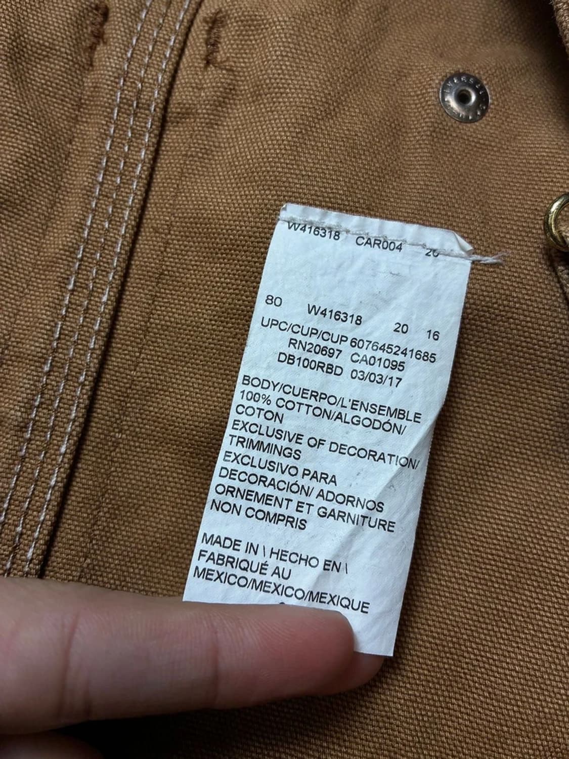 디키즈 AW BIB 덕 캔버스 오버롤 팬츠 PN8957 상품이미지8