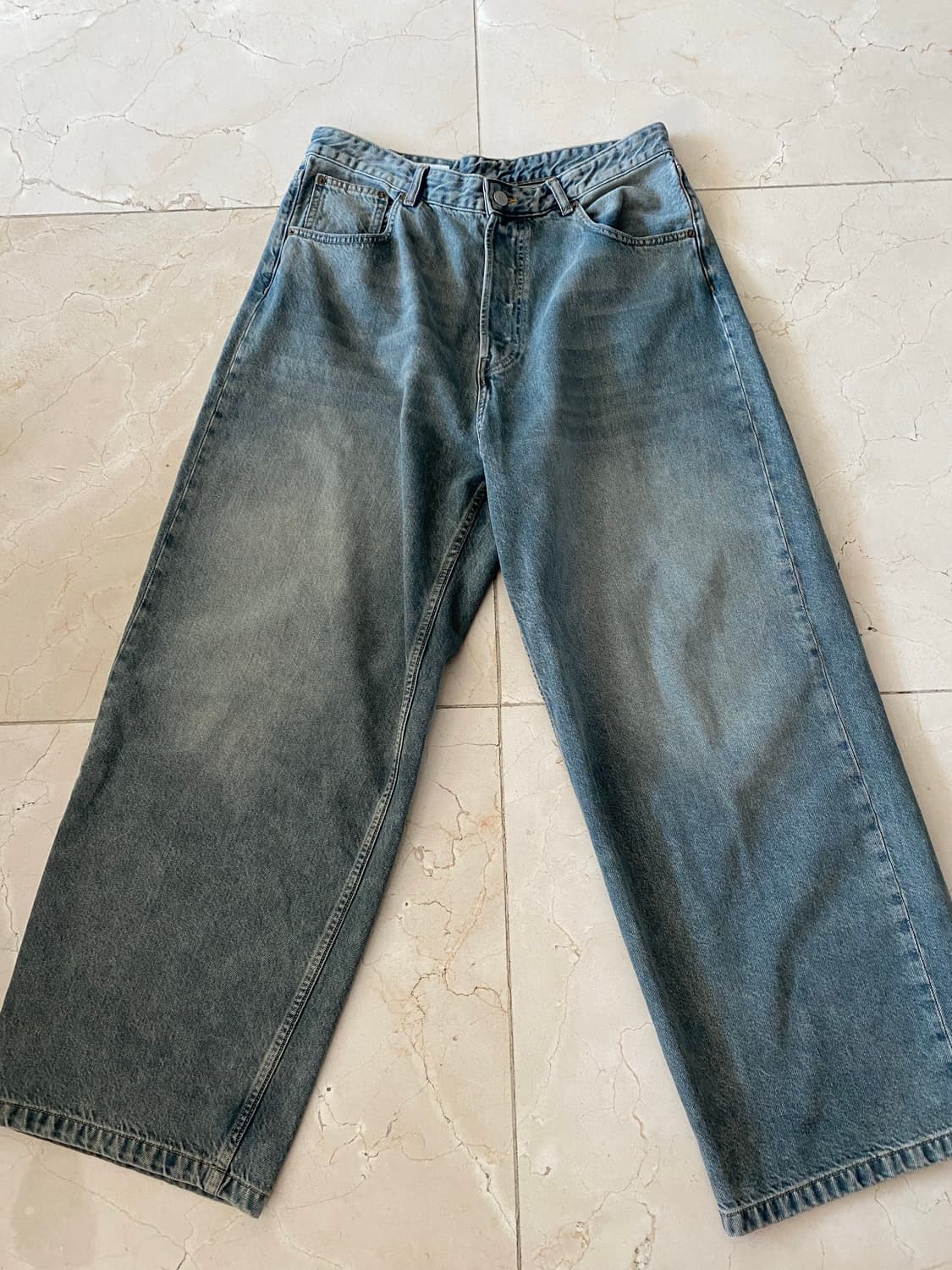 Zara 자라 배기 와이드 핏 청바지 데님 리바이스 상품이미지2