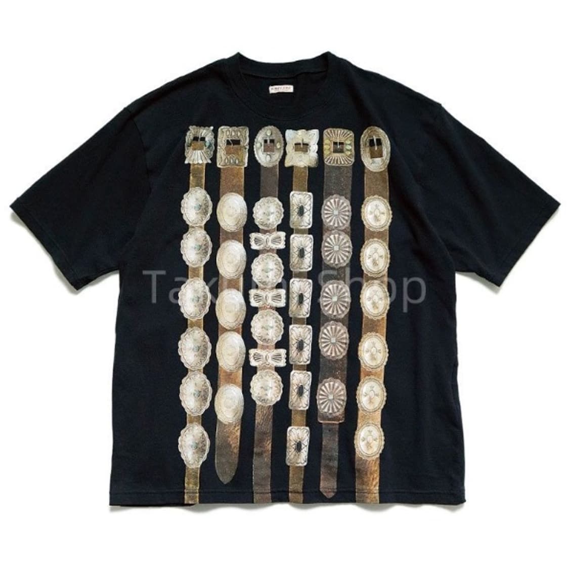 캐피탈 20 크루 반팔 티셔츠 블랙 M 상품이미지1