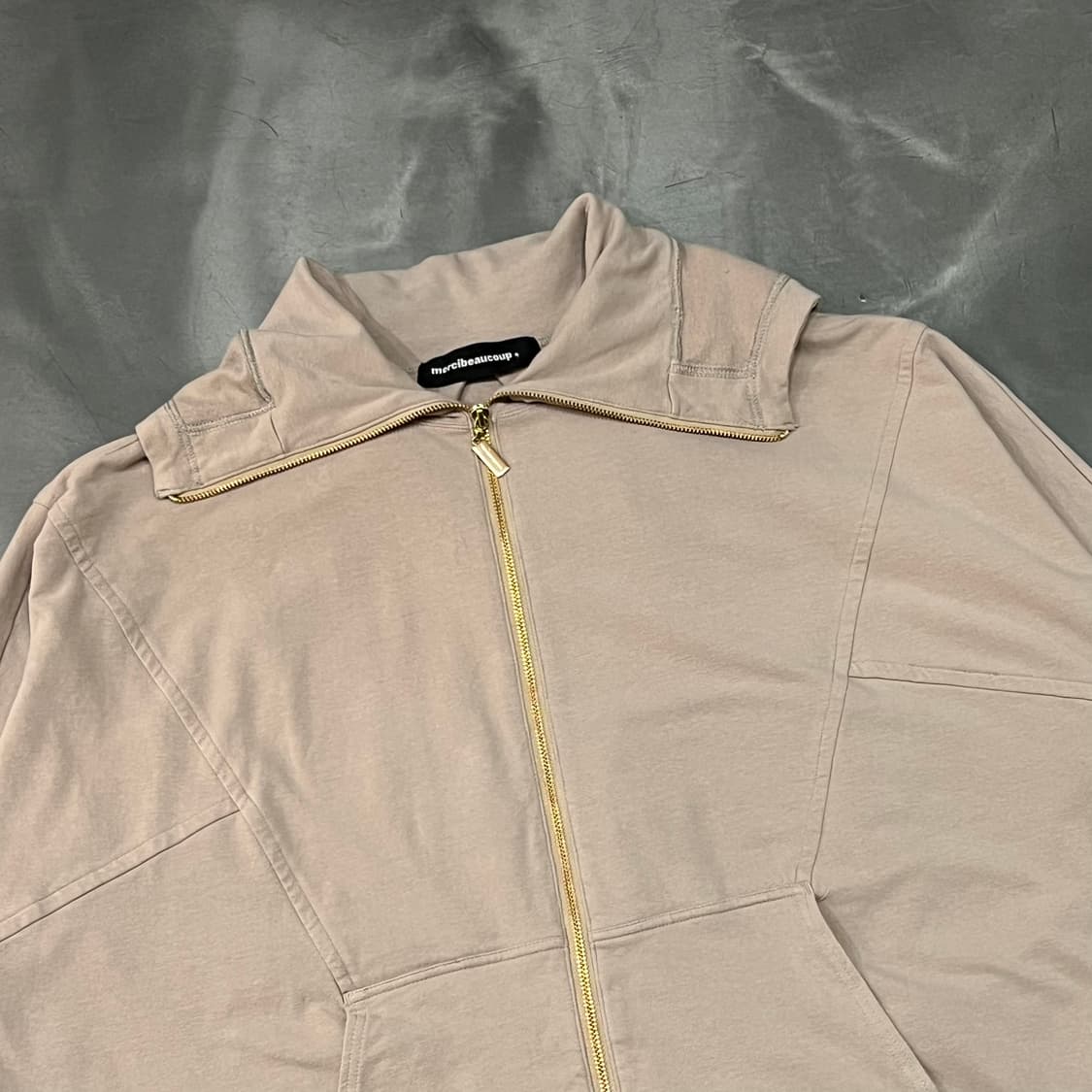  메르시보꾸 롱 후드 집업 y15975 상품이미지3