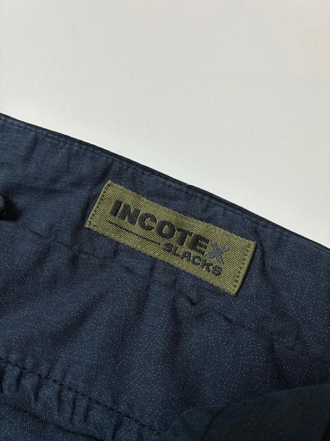 인코텍스 22FW 페이퍼드 치노 팬츠 PN9482 상품이미지7