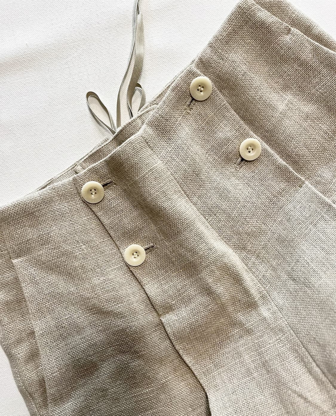 HYKE layered wide trousers 상품이미지3