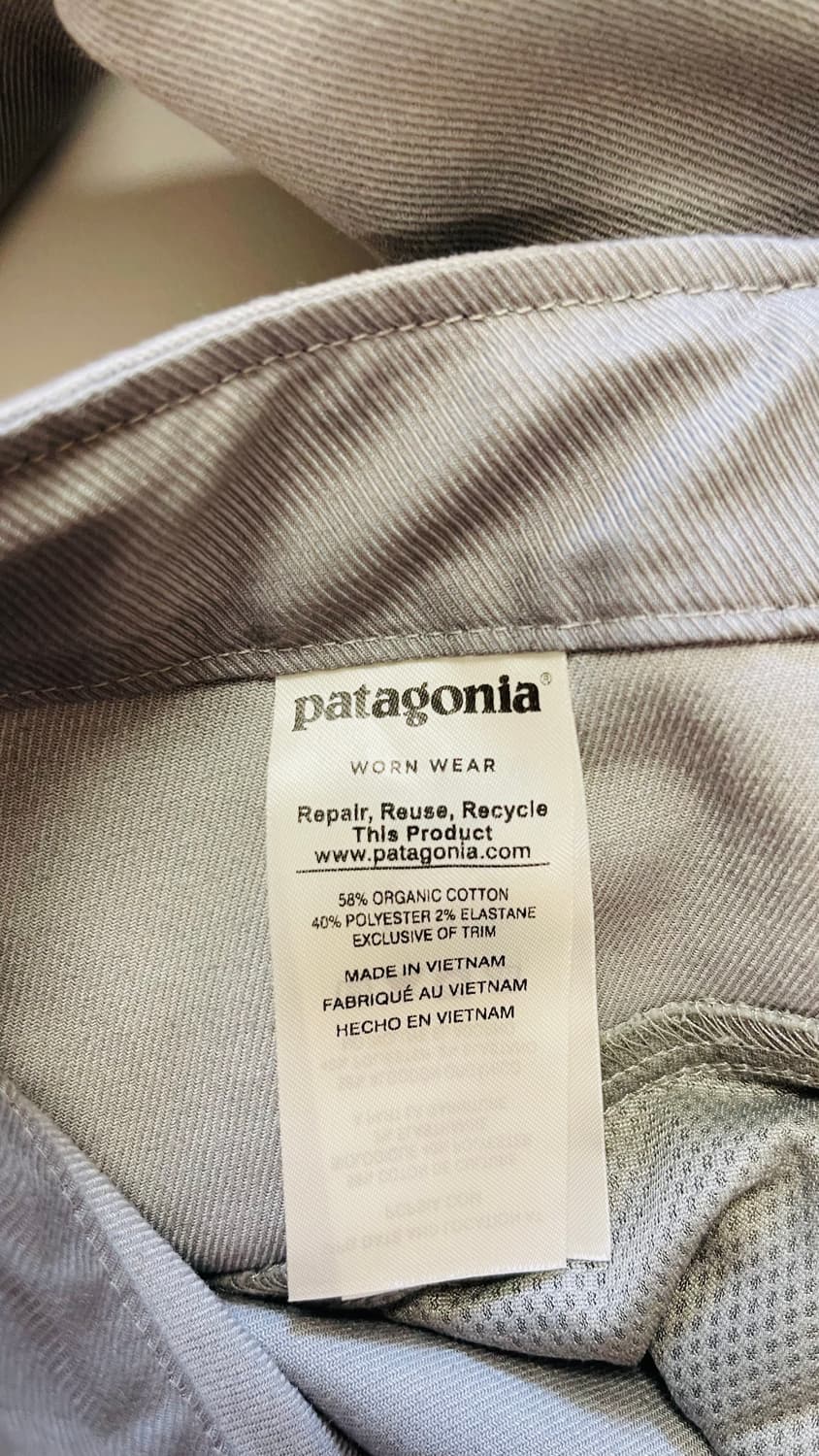 새상품) 파타고니아 에스칼라 락팬츠 여성 카고 팬츠 오가닉 코튼 그레이  상품이미지10