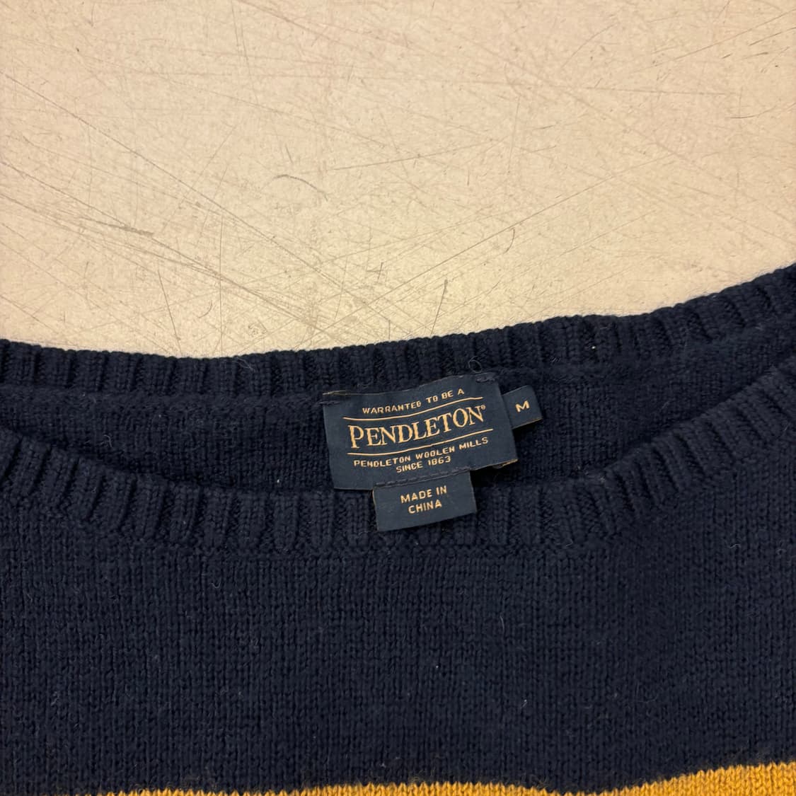 펜들턴 패턴 니트 상품이미지3