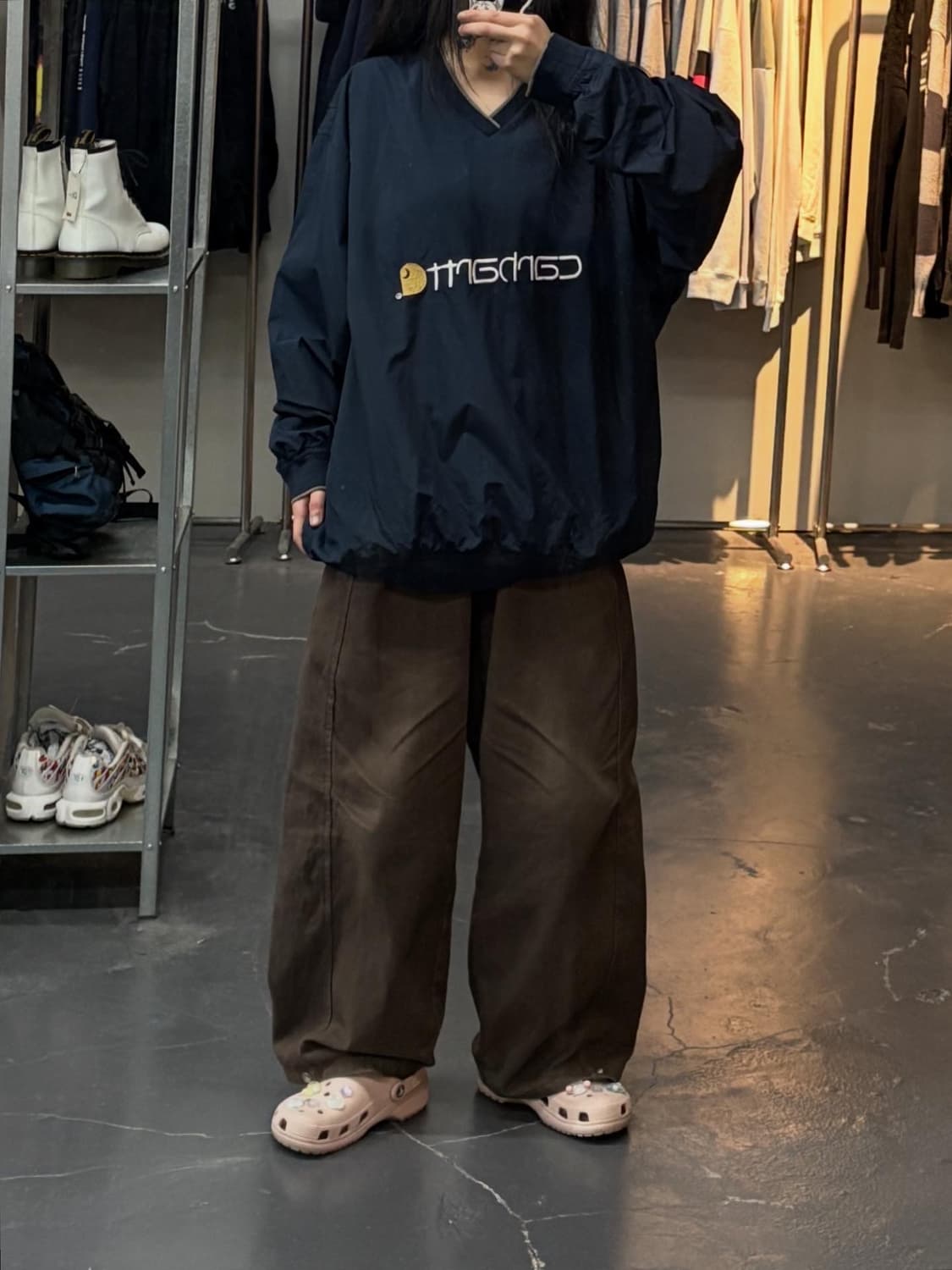 칼하트 빅로고 올드스쿨 웜업 A2452 상품이미지1