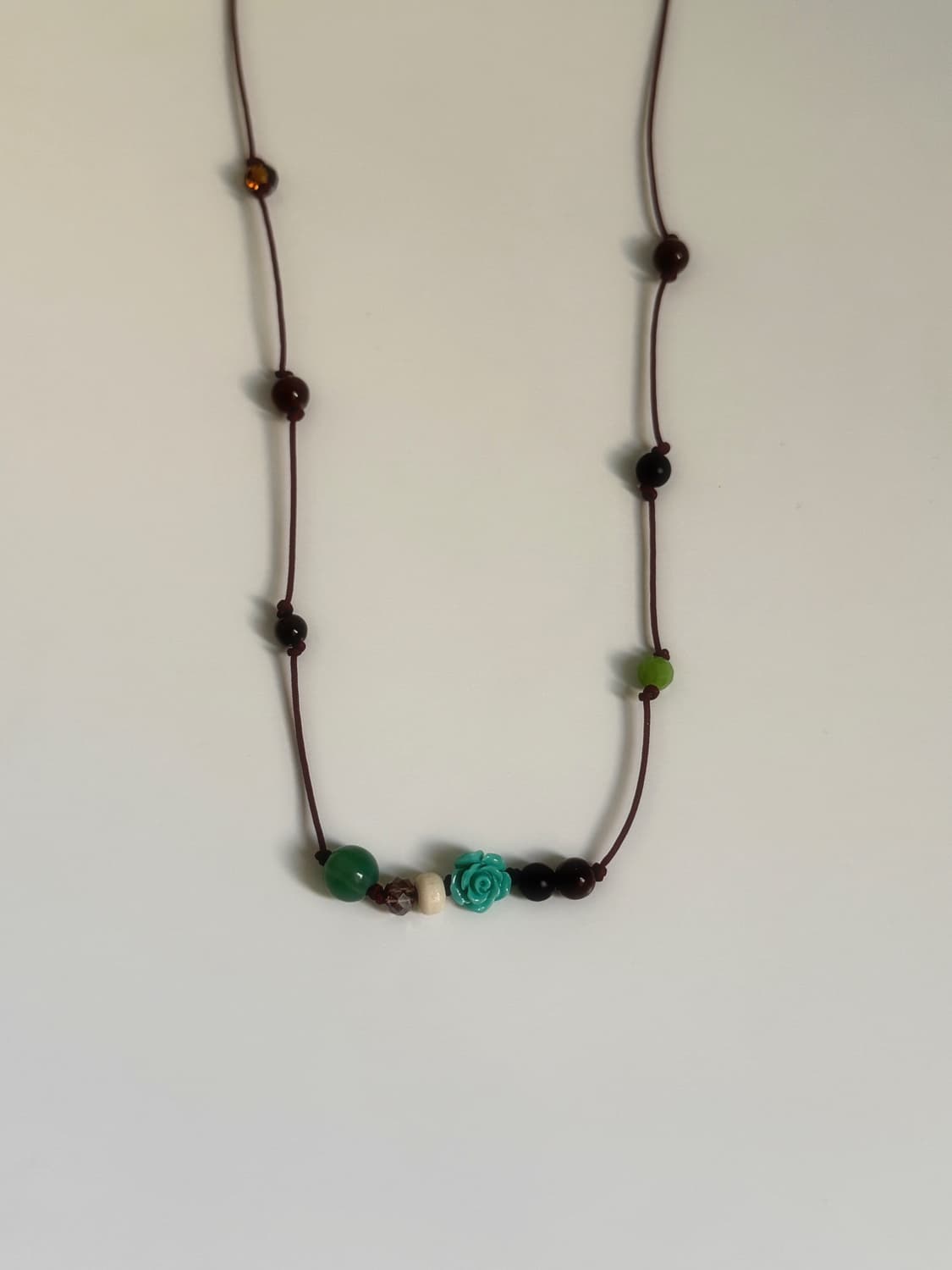 매듭목걸이 비즈목걸이 상품이미지1