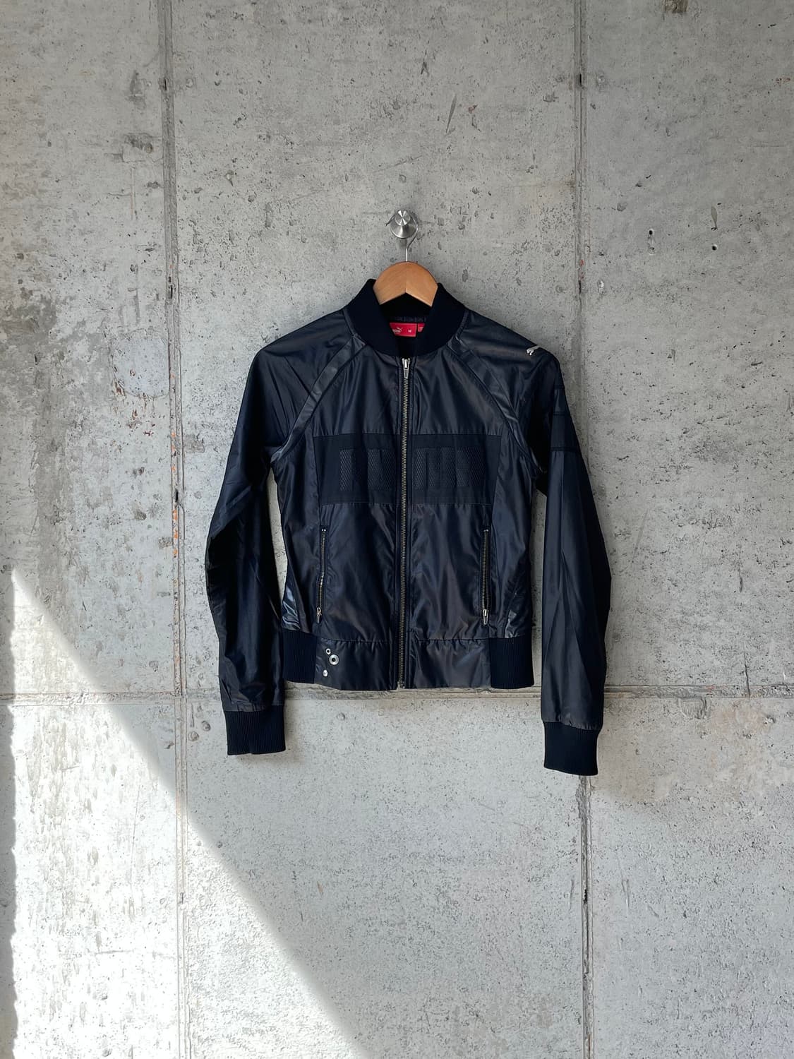 00s Puma 퓨마 로고 트랙 자켓 블랙 상품이미지4