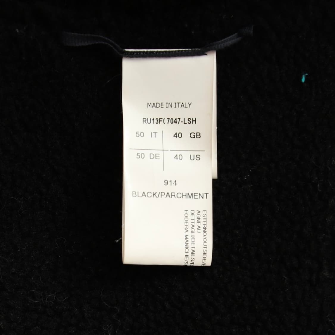 50 / Rick Owens 릭오웬스 레더 장식 가죽 무스탕 상품이미지10