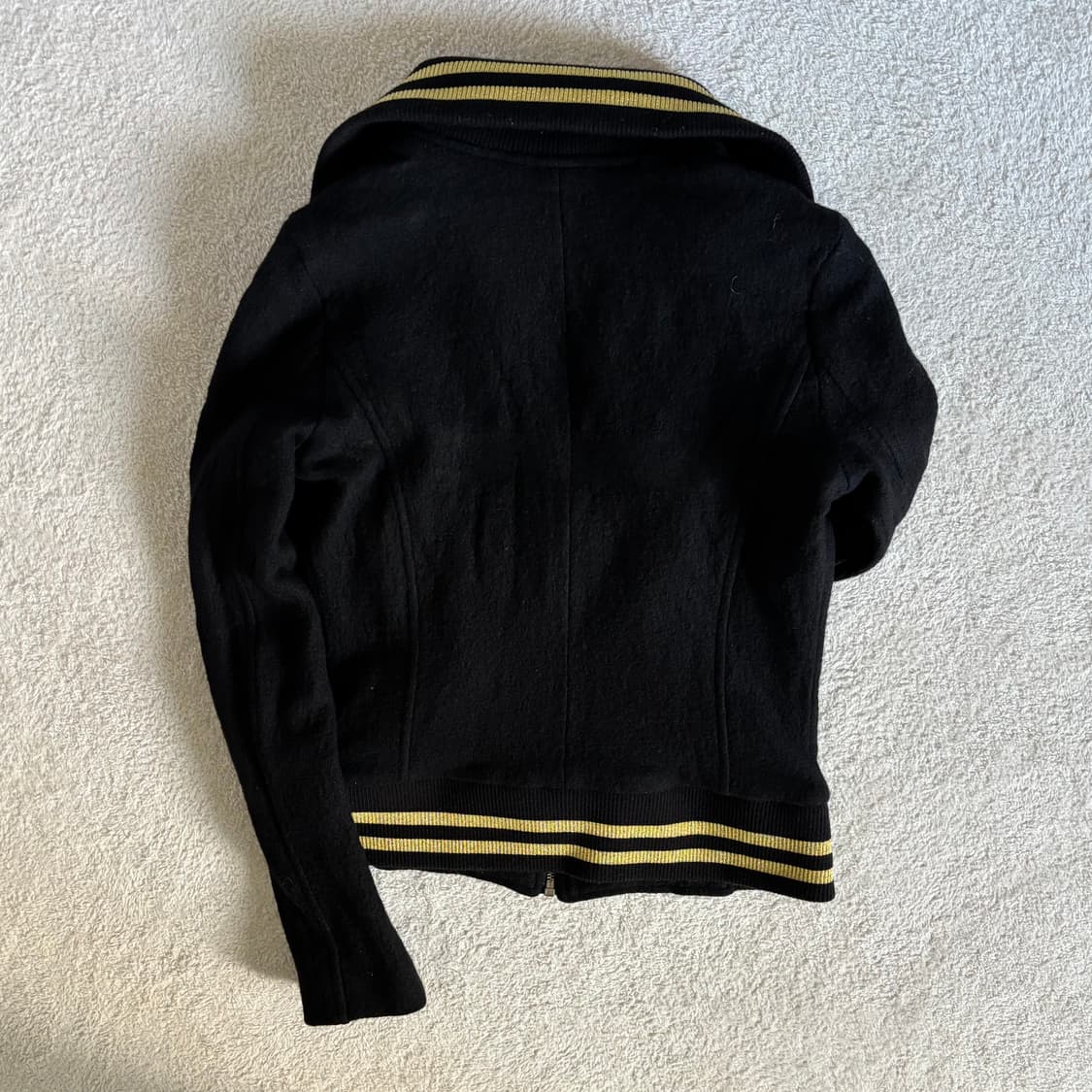 카파 y2k 검골 크롭 작사 딱붙 자켓 상품이미지2