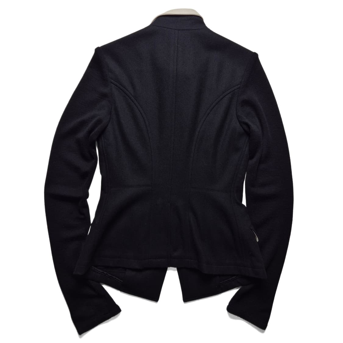 [1] 요지야마모토 와이즈 레더카라 울자켓 상품이미지8