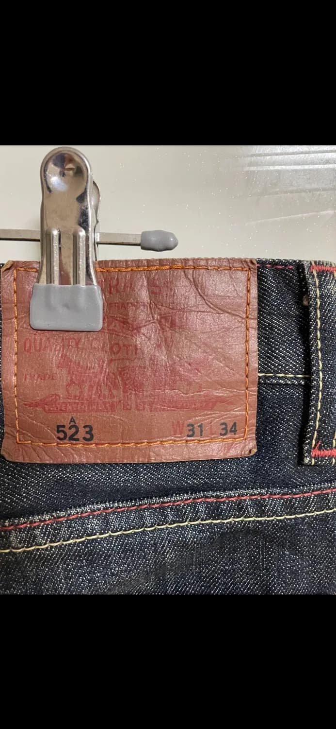 리바이스 523 (W31, L34) 착샷 있음 상품이미지5