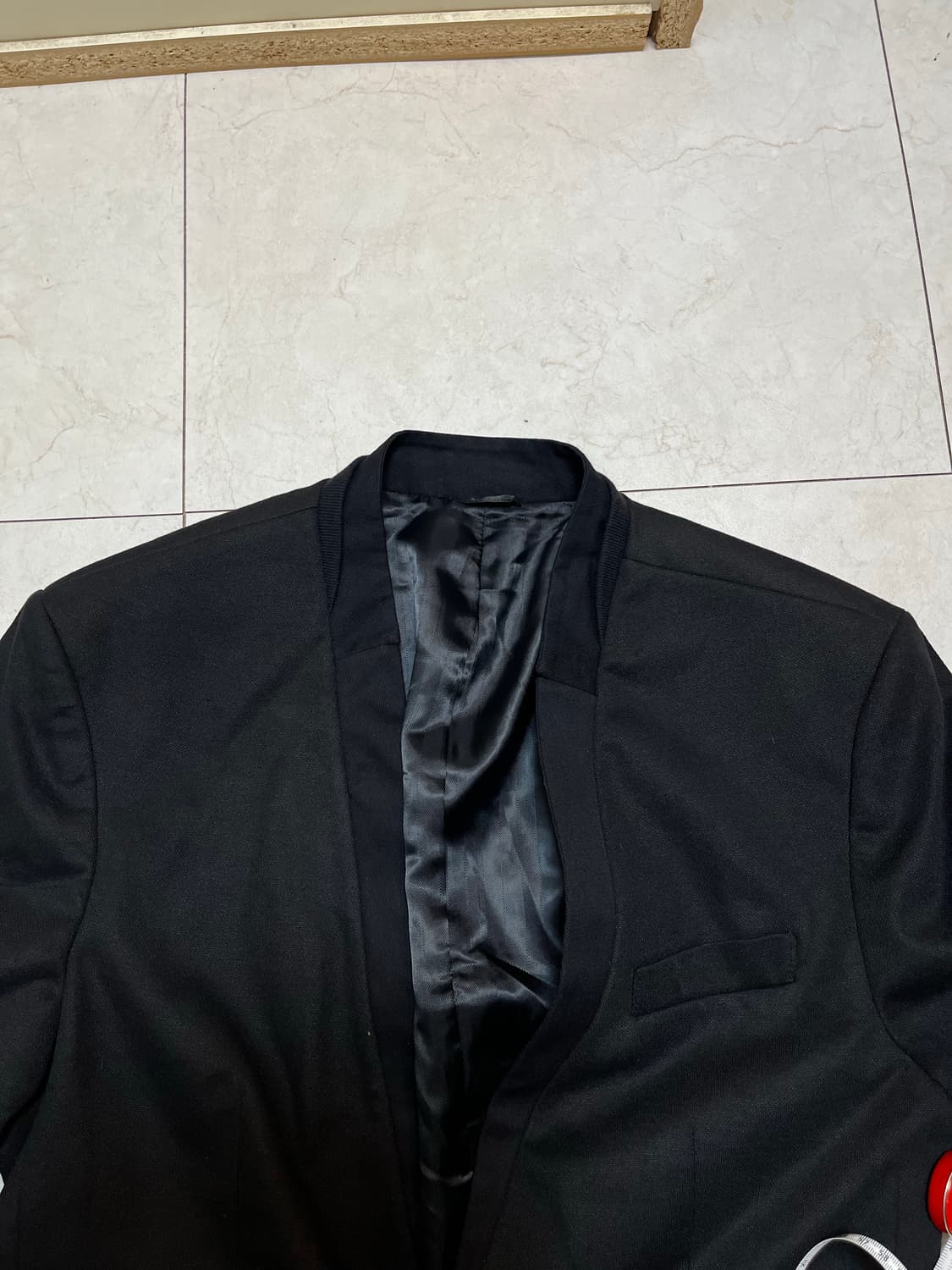 (새상품) 자라 맨 카라리스 자켓 xl 상품이미지3