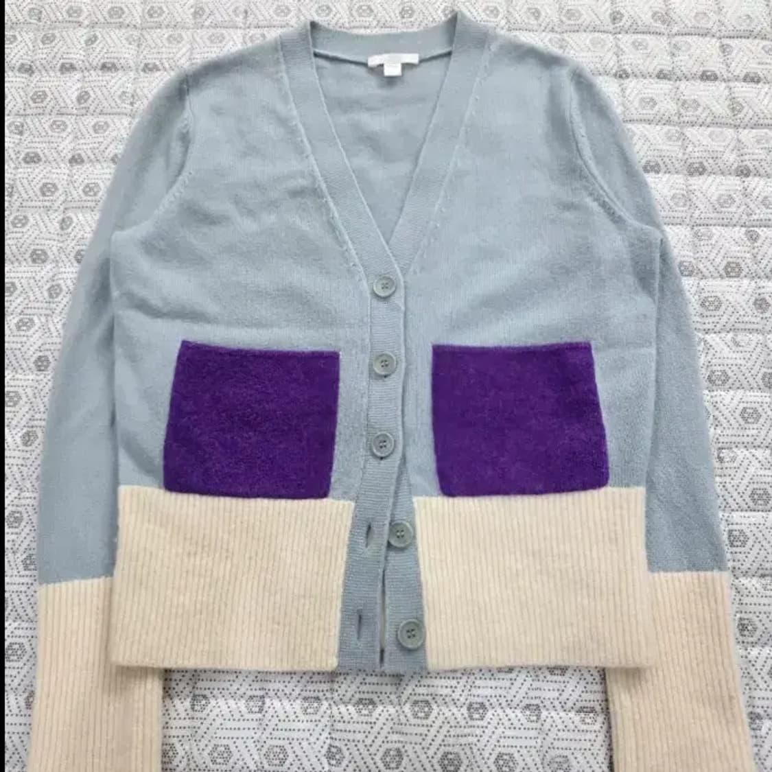 COS 코스 컬러블록 가디건 ~55 상품이미지1