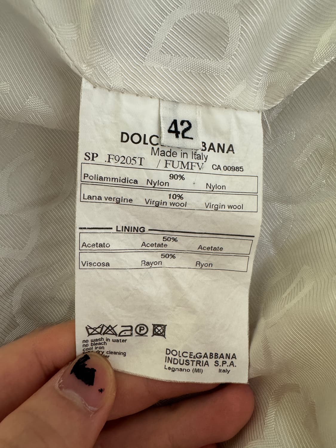 Dolce&Gabbana 크롭 나일론 자켓 상품이미지6