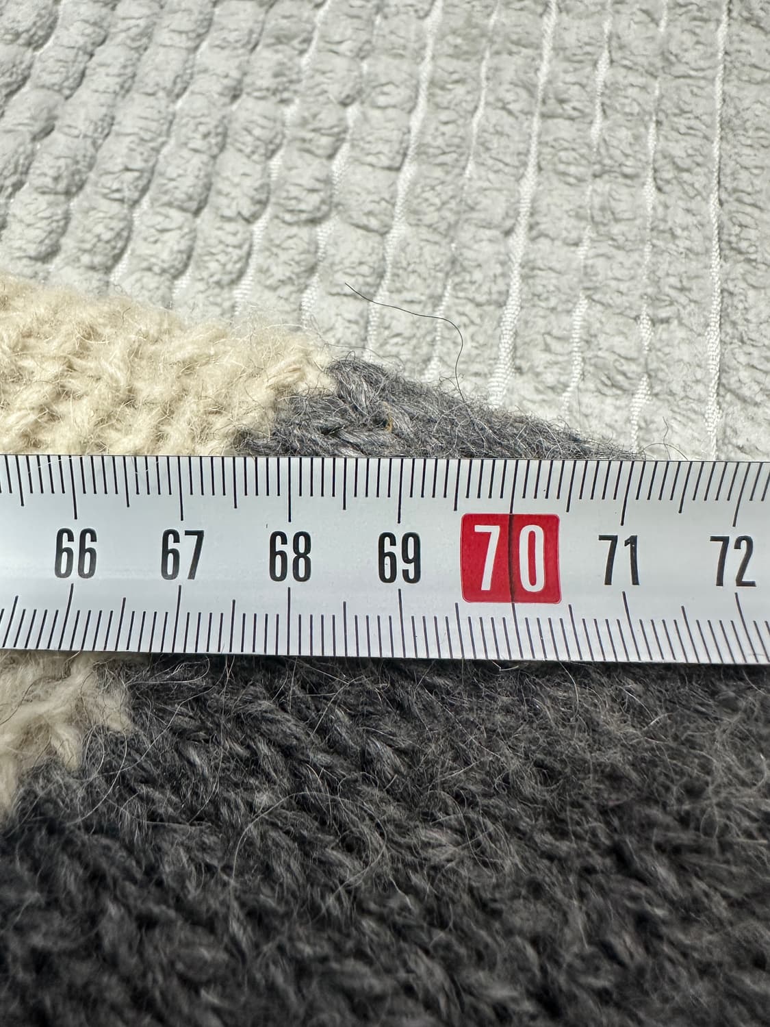 핸드메이드 패턴 VTG 니트 상품이미지3