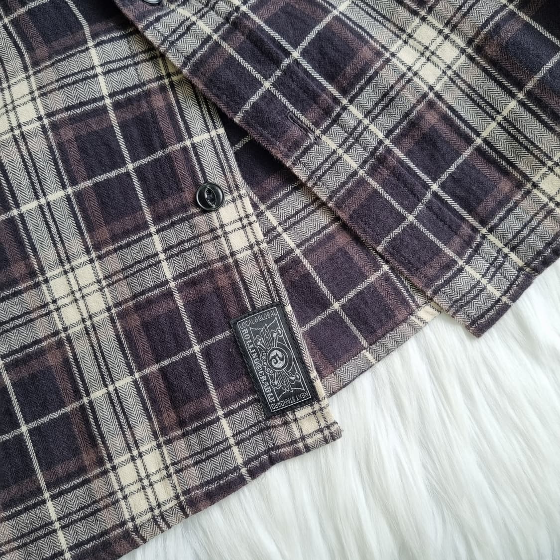 롤링 크래들 ROLLING CRADLE 체크 원피스 1960 상품이미지8