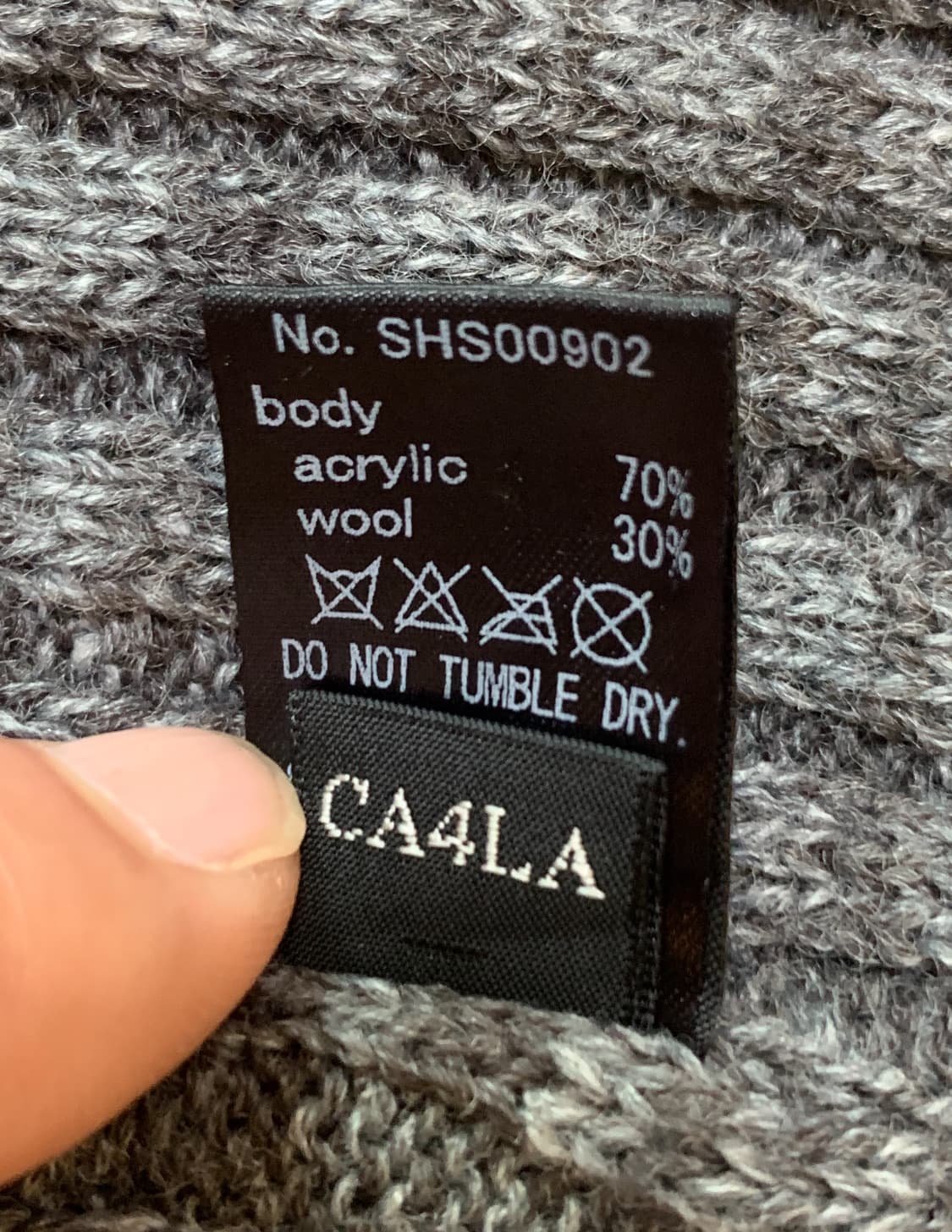 CA4LA 카시라 비니(울/아크릴)유니색스 상품이미지7