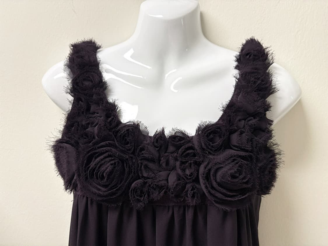 violet rose trim dress 상품이미지6