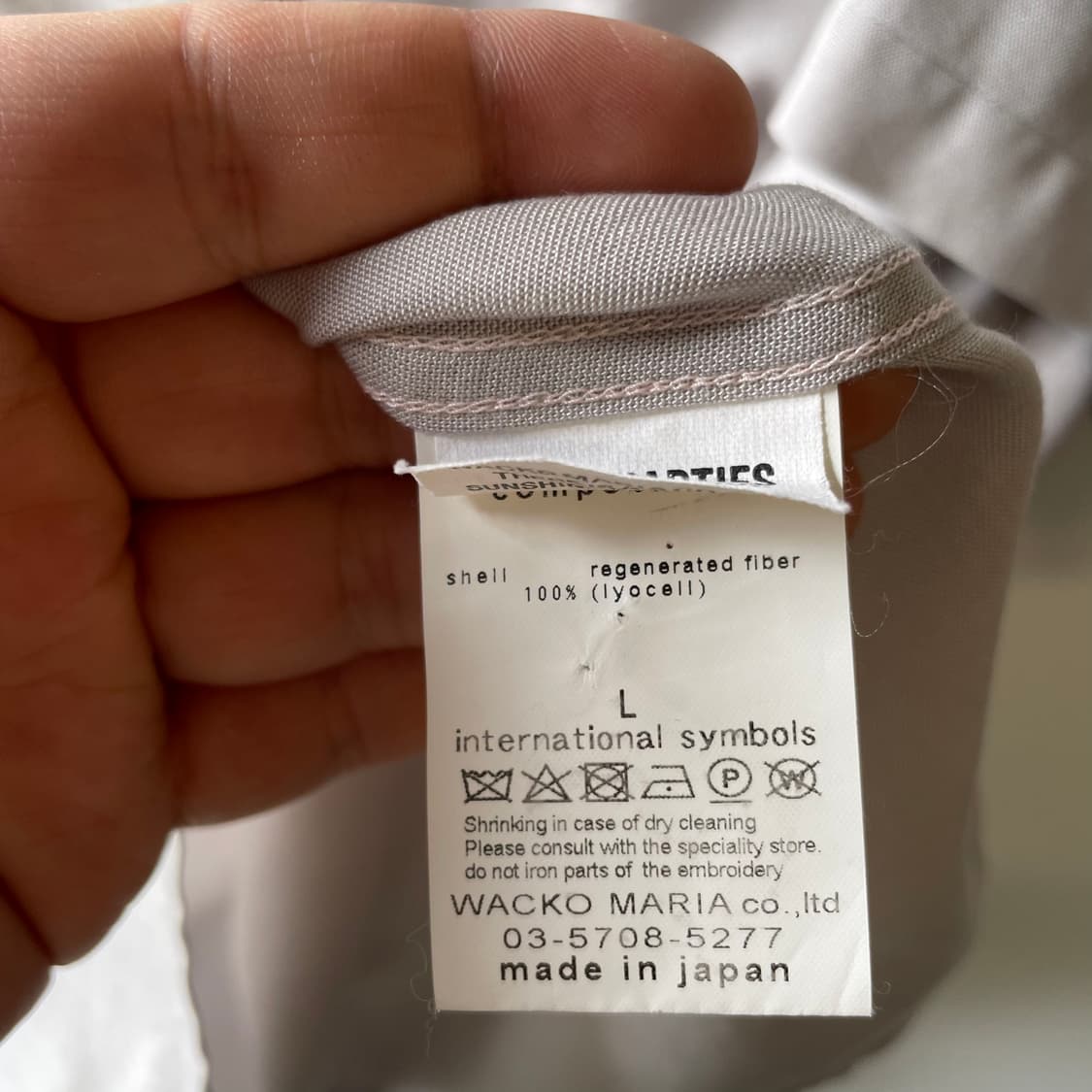 와코마리아 리오셀 오픈카라 반팔셔츠 상품이미지9