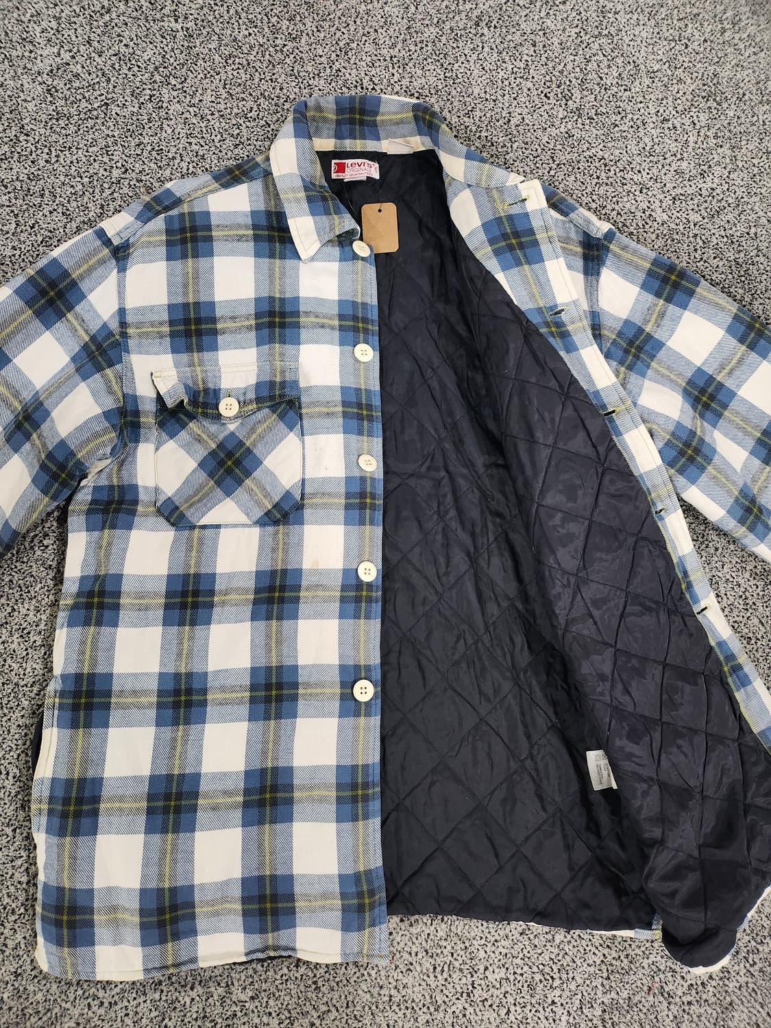 리바이스 체크 셔츠 상품이미지3