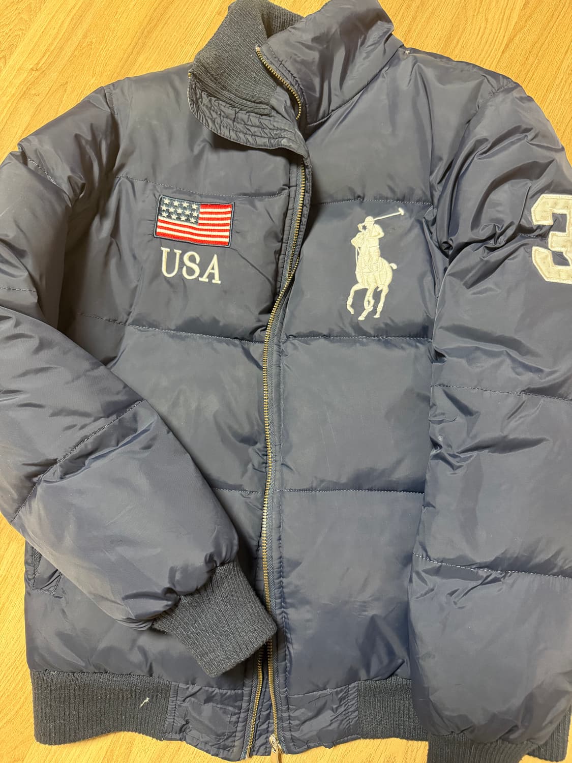 폴로랄프로렌 빅포니 성조기 USA패딩 상품이미지1